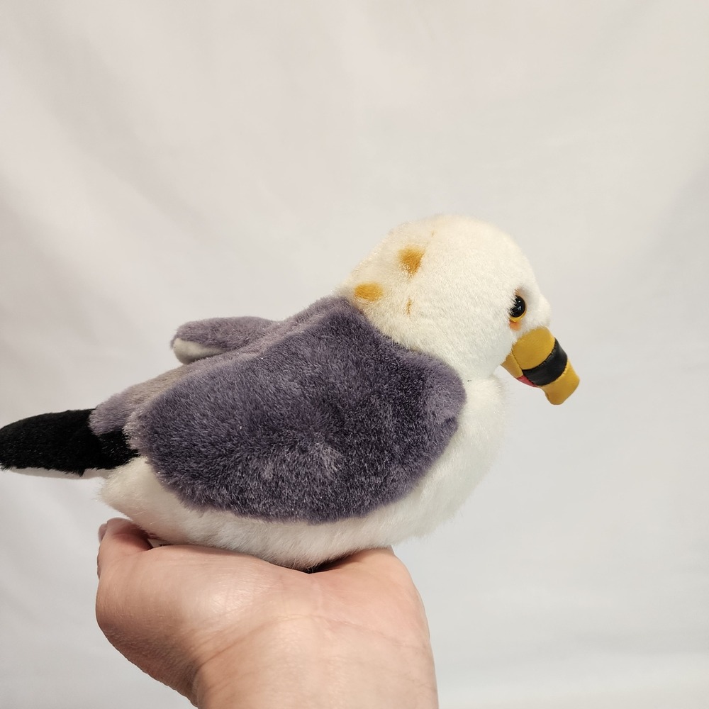 Wild Republic Audubon Birds California Gull Plush Set of 2 Waters Edge SOUND! - Picture 9 of 9